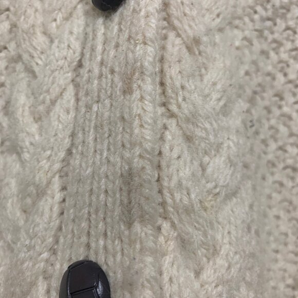 THE SWEATHER SHOP IRELAND VINTAGE KNITTED WOOL SWEATER CARDIGAN PATTERNS SIZE S - Picture 9 of 11